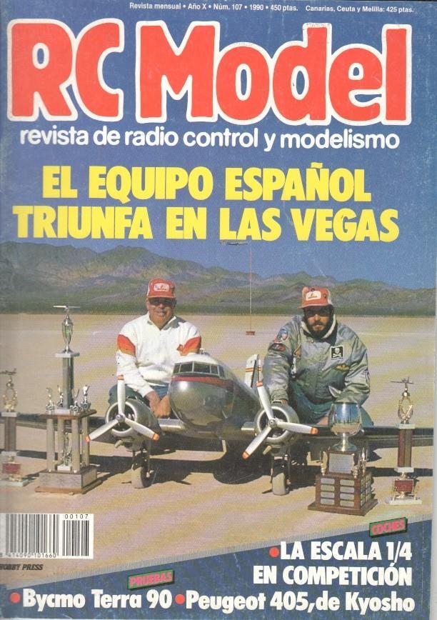 Revista RC Model numero 107: El equipo español triumfa en Las Vegas