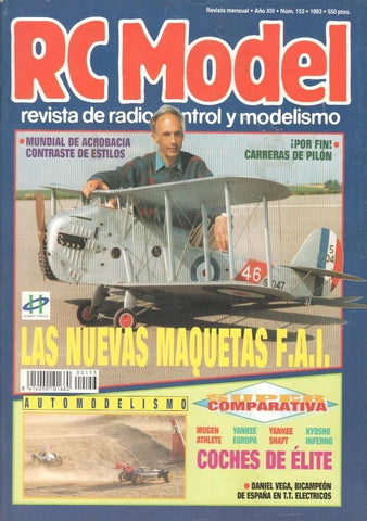 Revista RC Model numero 153: Las nuevas maquetas F.A.I.