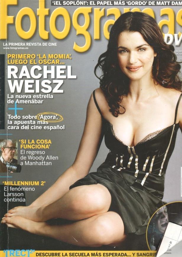 Revista Fotogramas numero 1992/ año 62, Octubre 2009- Portada Rachel Weisz
