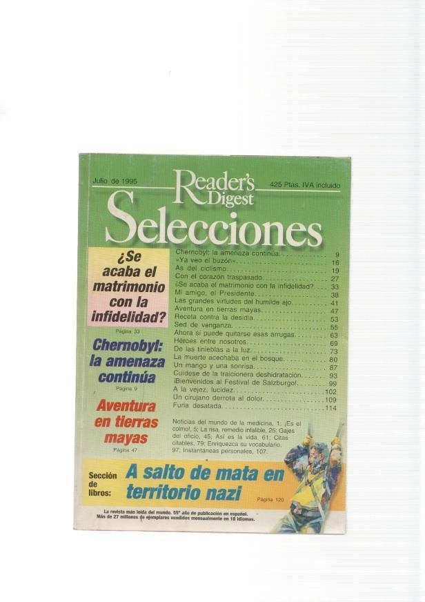 Reader s Digest Selecciones, julio 1995: Chernobyl, la amenaza continua