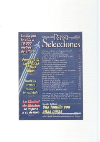 Reader s Digest Selecciones, enero 1996: Predica el Coran el odio y la violencia