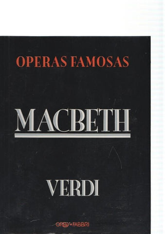 Operas famosas : Macbeth