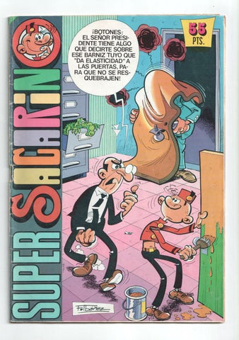 Super Sacarino numero 057: Sherlock Lopez: Dragona y compañia (Gabi, 8 paginas)