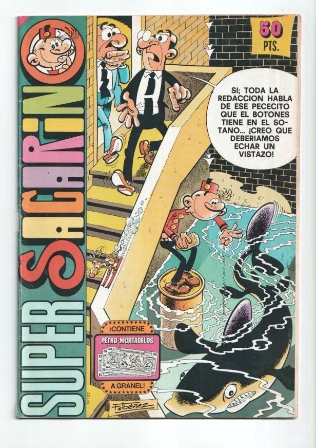 Super Sacarino numero 050: Sherlock Lopez: la fortuna oculta (gabi, 8 paginas)