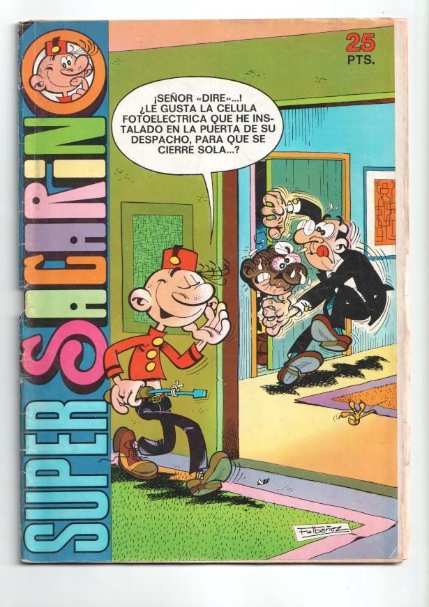 Super Sacarino numero 002: Sherlock Lopez: Los vampiros negros (gabi, 14 paginas)