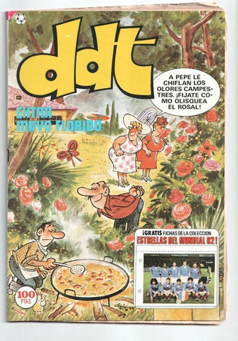 DDT extra Mayo Florido 1982: La llamada de Africa: el alpinista herido (Spadari, 6 paginas)