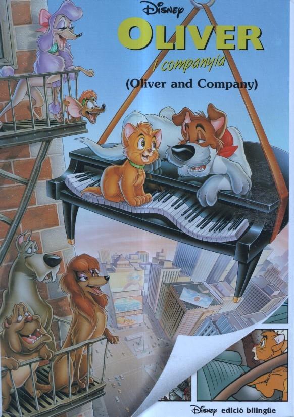 Disney:  Oliver i companyia - Oliver and Company (edicio bilingue catala/angles)