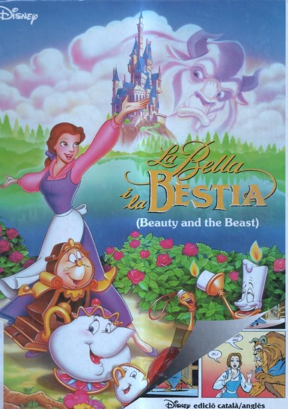 Disney:  La bella i la bestia - Beauty and the Beast (edicio bilingue catala/angles)