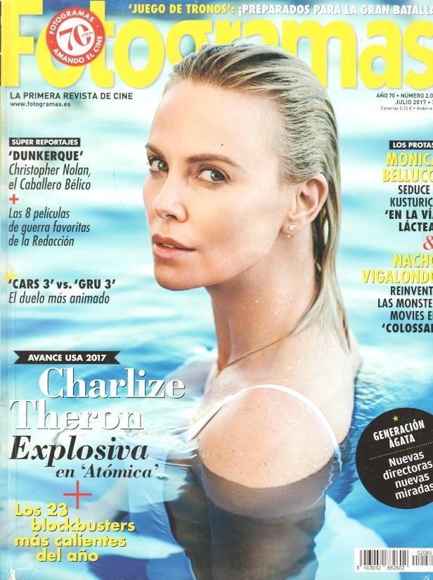 Revista Fotogramas: num 2085 / año 70 jul 2017 - Portada Charlize Theron