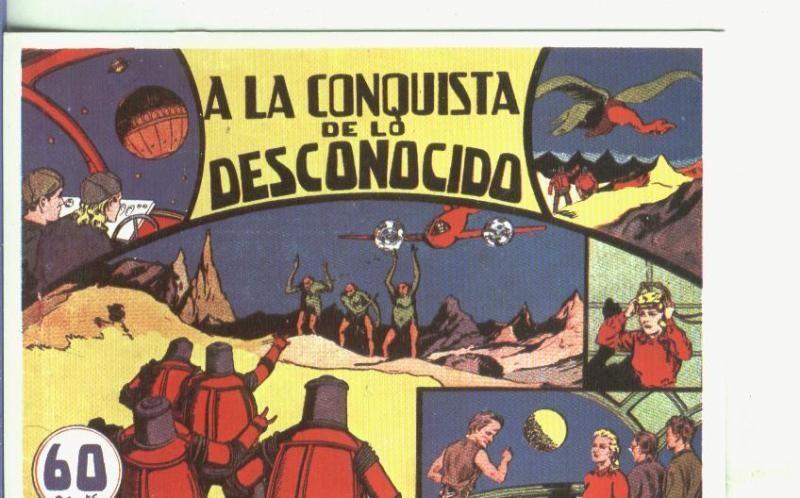 Postal/Ficha Tebeo: Maria Cortes y la Dra. Alden