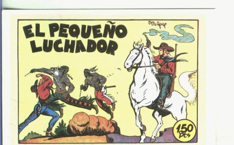 Postal/Ficha Tebeo: El Pequeño Luchador