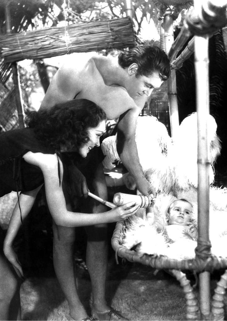 Poster DIN 4 numero 0775: Tarzan (Johnny Weissmüller) modelo 02