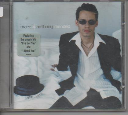 CD E00238: Cd Música. Marc Anthony Mended