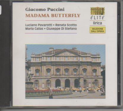 CD E00206: Cd Música. Giocomo Puccini. Madame Butterfly