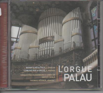 CD E00205: Cd Música. L'Orgue del Palau