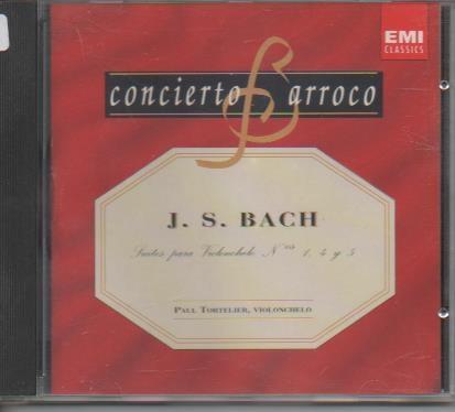 CD E00192: Cd Música. Concierto Barroco, J. S. Bach
