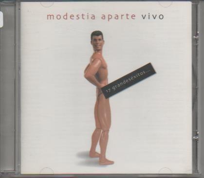 CD E00222: Cd Música. Modestia aparte vivo