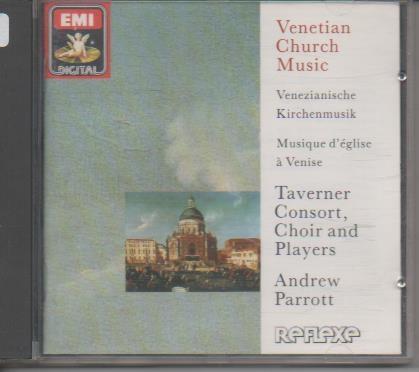 CD E00220: Cd Música. Venetian Church Music. Venezinische Kirchenmusik. Musique d'église à Venise