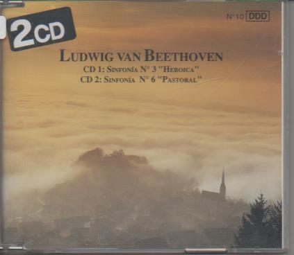 CD E00218: Cd Música. Ludwig van Beethoven, 2 CD's