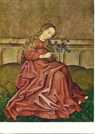 POSTAL L04569: Virgen del Jardincillo, por Mathias Nithart