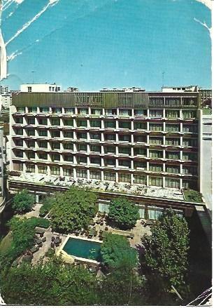 POSTAL L04561: Hotel Athenee Palace en Bucarest, Rumania