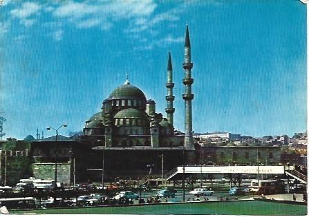 POSTAL L04492: Mezquita Yeni de Estambul