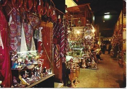 POSTAL L04490: Gran Bazar de Estambul, interior