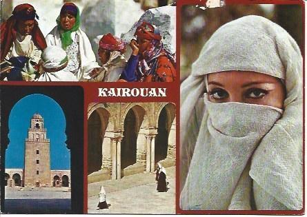 POSTAL L04494: Vistas de Kairouan. Tunez