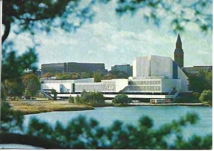 POSTAL L04526: Finlandia Hall