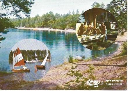 POSTAL L04523: Ritoniemi en Finlandia
