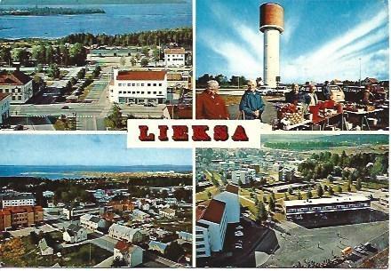 POSTAL L04522: Lieksa en Finlandia
