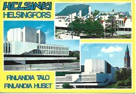 POSTAL L04516: Casas de Helsinki