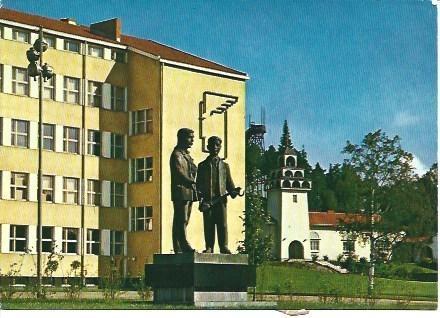 POSTAL L04515: Monumento en Polonia