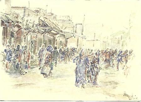 POSTAL L04643: Kasbah de Marraquesh, por Demetrio