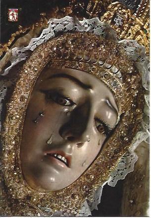 POSTAL L04595: Detalle de Nuestra Señora de los Dolores