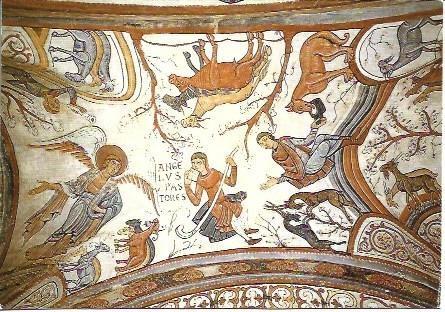 POSTAL L04583: Boveda del Panteon de Reyes de San Isidoro de Leon