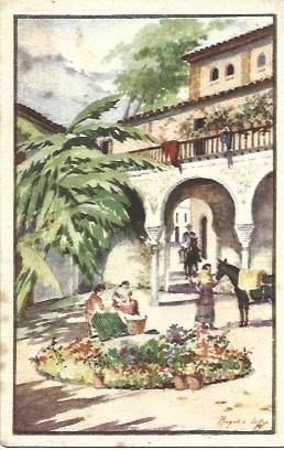 POSTAL L04623: Estampa de Andalucia