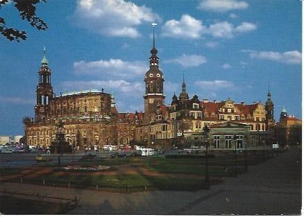 POSTAL L04361: Catedral de Dresden