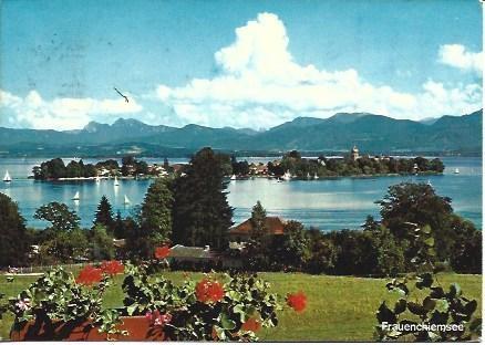 POSTAL L04348: Lago en Fraueninsel