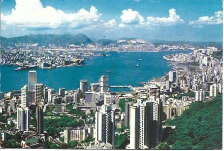 POSTAL L04375: Puerto de Hong Kong