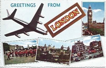 POSTAL L04318: Aspectos de Londres