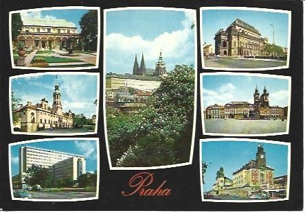 POSTAL L04316:  Edificios de Praga