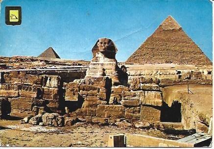 POSTAL L04310: La Esfinge en Egipto