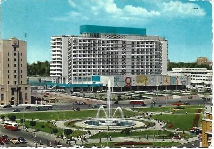 POSTAL L04306: Hotel Hilton en El Cairo