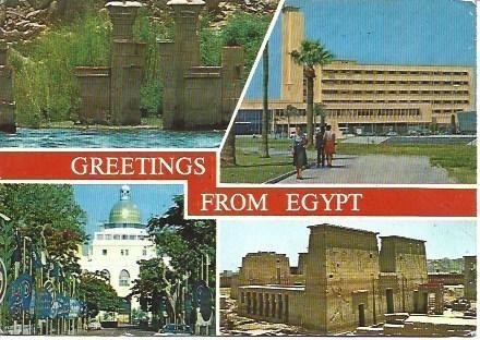 POSTAL L04311: Saludos desde Egipto