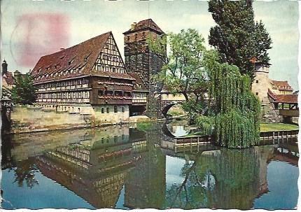 POSTAL L04344: Henkersteg en Nurnberg