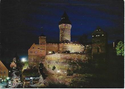 POSTAL L04342: Castillo de Konrad I en Nurnberg