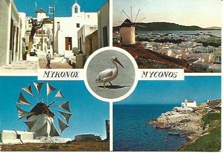 POSTAL L04326: Isla de Mikonos, Grecia