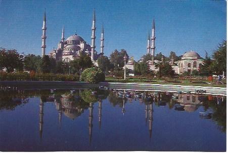 POSTAL L04454: Panoramica de la Mezquita Azul de Estambul