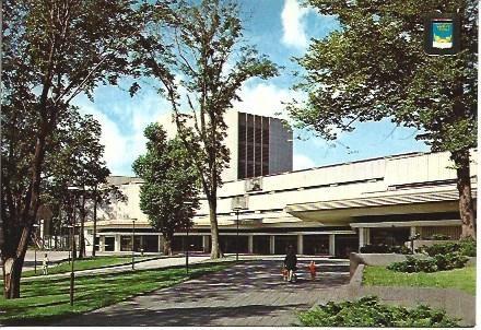 POSTAL L04471: Teatro Municipal de Helsinki
